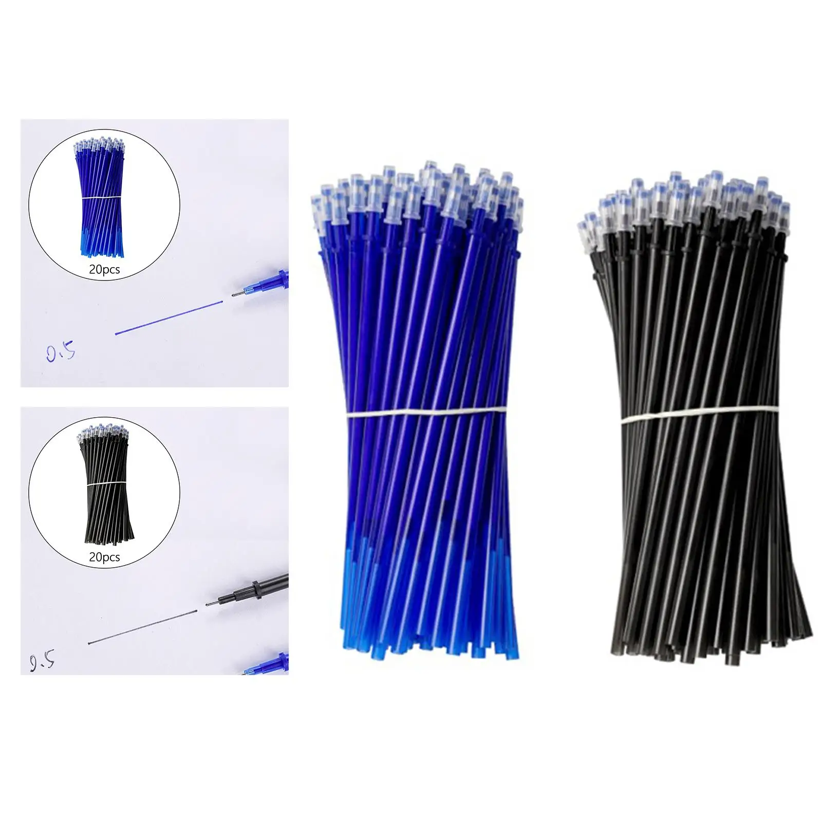 Heat Erasable Pen Refill 20 Pack Disappearing Ink Markers for Sewing Fabric Tailor Quilting Craft - view 4