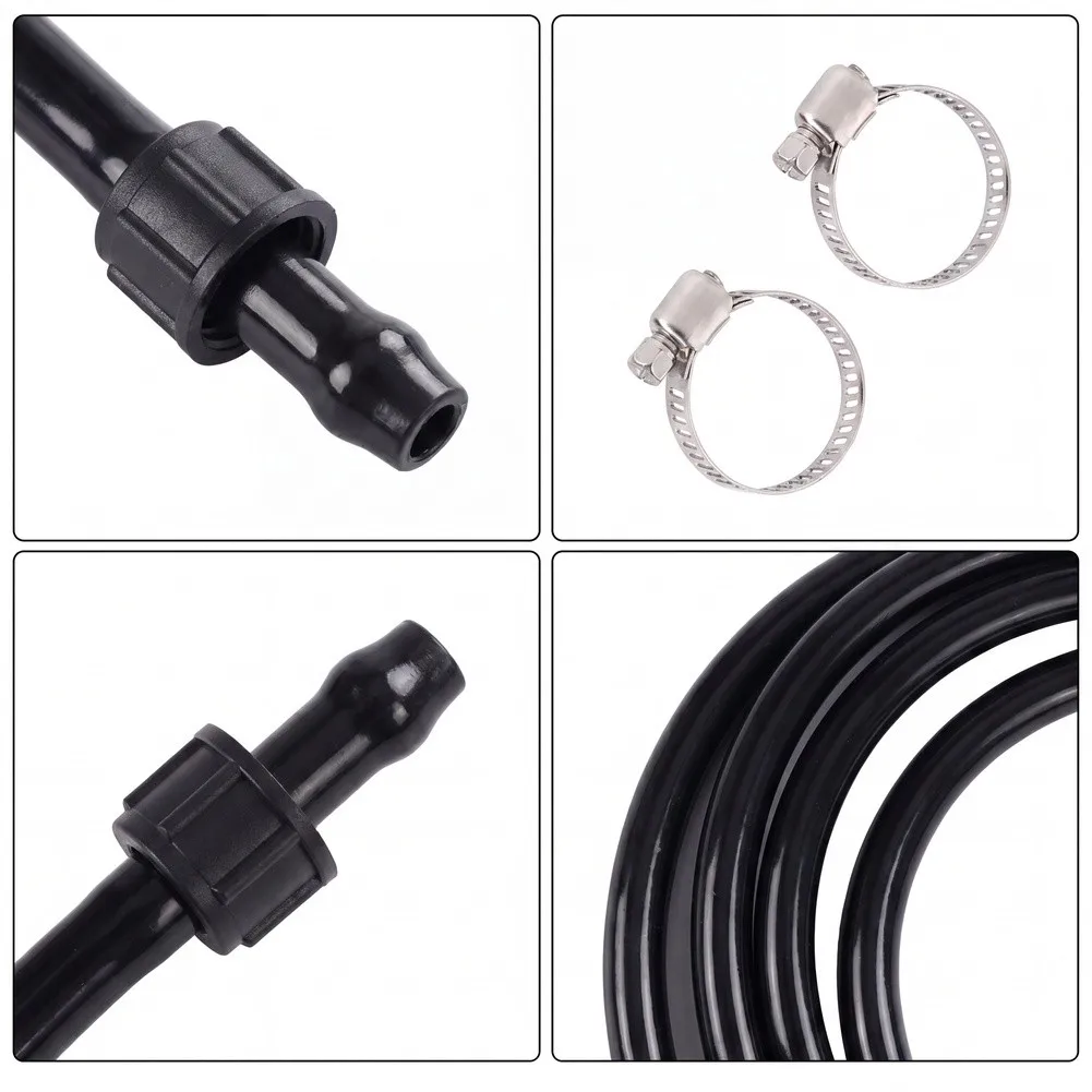 1.2 Meter PVC Hose Replacement for Garden Sprayers Featuring 0.9 Inch Outer Diameter and 0.7 Inch Inner Diameter Threads