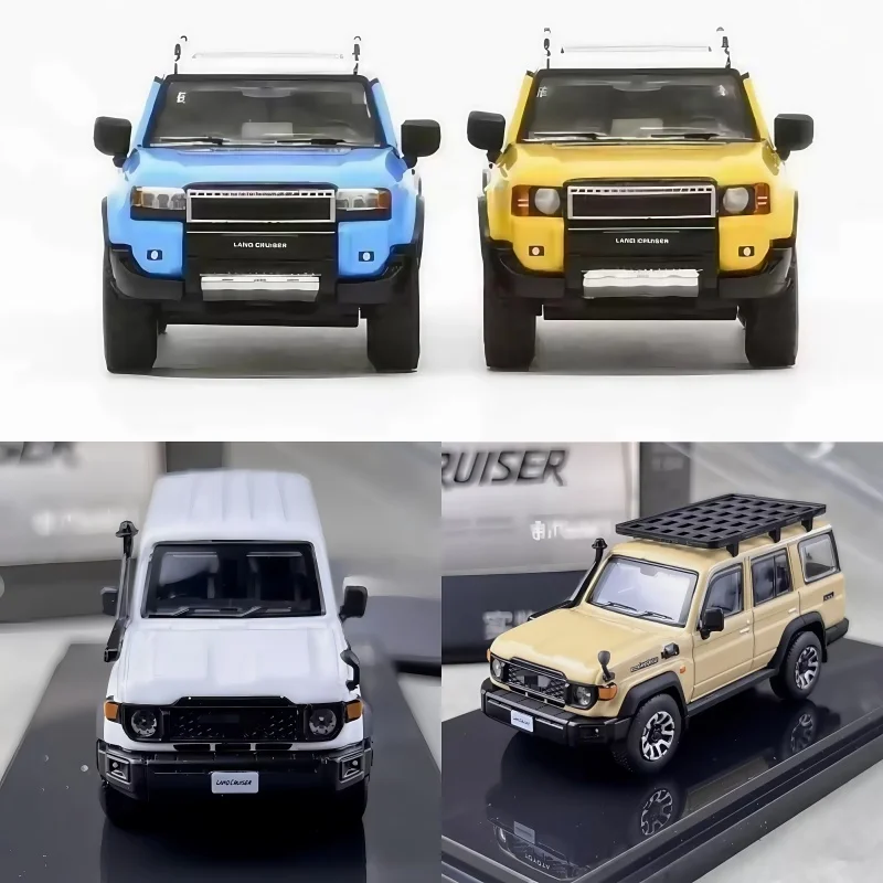 Model 1 1:64  Prado LC250/ Land Cruiser LC70 off-road alloy car model