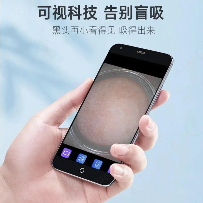 High Definition Wifi Electric Blackhead Remover Blackhead Acne Beauty Cleansing Instrument Visualization Artifact Face