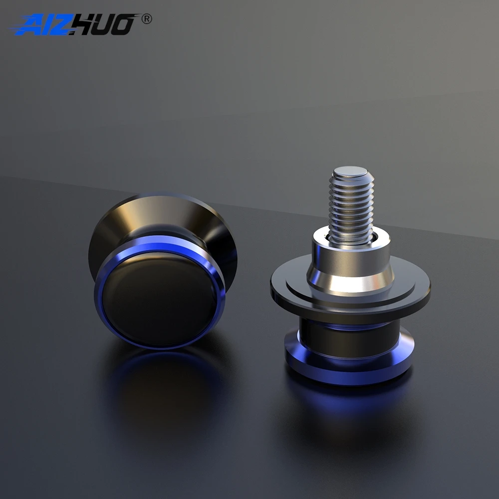 2pcs M8 Swingarm Spools For SUZUKI TL1000R TL1000S All Year Motorcycle Rear Slider Bobbins TL 1000 R TL 1000 S Accessories 8MM view 6