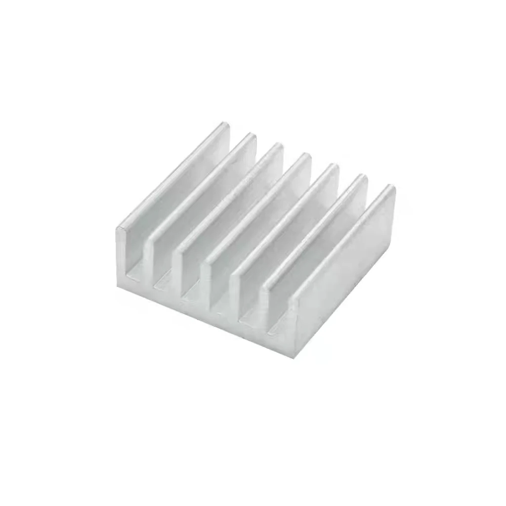 100 قطعة 500 قطعة 14x14x6 مللي متر رام المبرد شرائح مبادل حراري من الألومنيوم لرقاقة VGA RAM LED IC المبرد الإلكتروني برودة التبريد