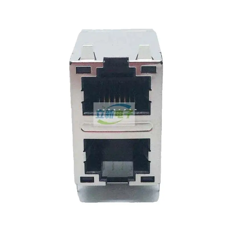 2pcs/ JFM38A1B-EL04-4F double-layer Gigabit filter RJ45 network port