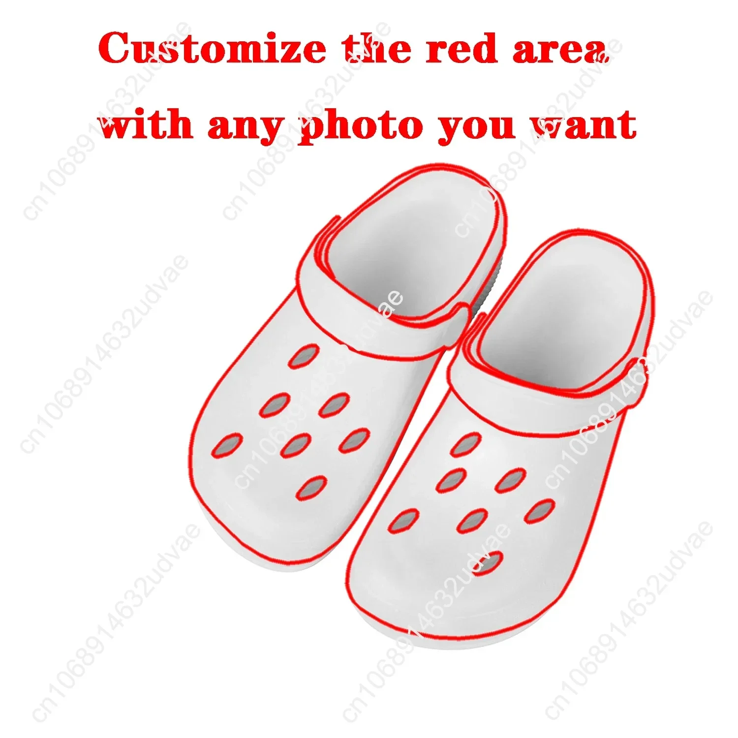 Italy Flat Water Shoes Men Women Teenager High Quality Fashion Home Garden Clogs Custom Sandals Beach Breathable Hole Slippers