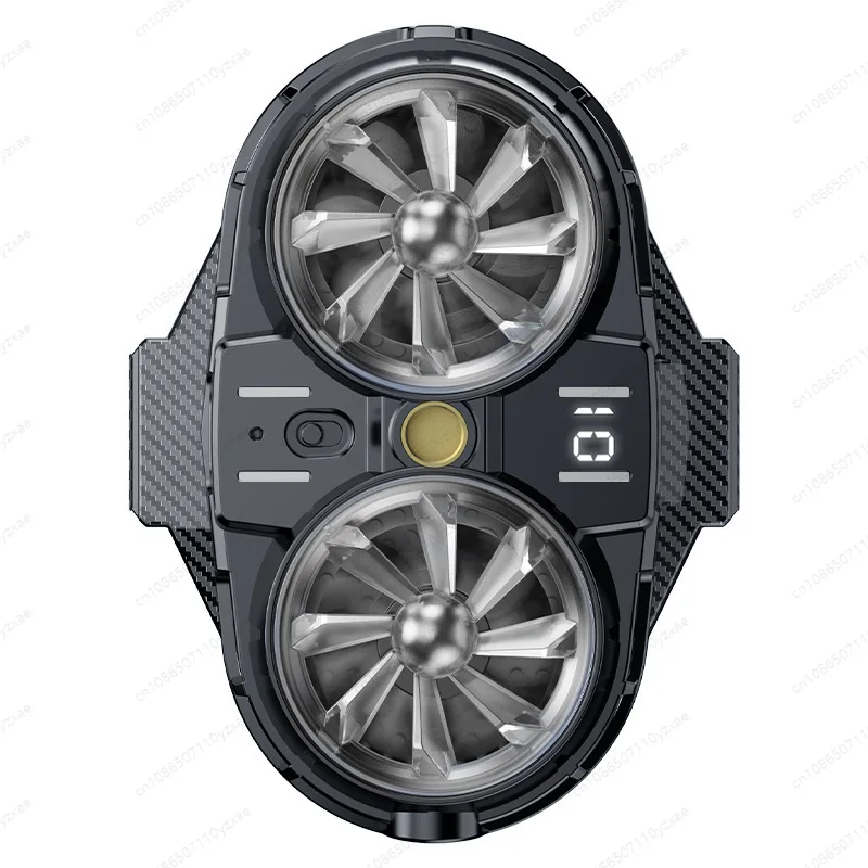 Live Stream Phone Cooler, Plug-in Semiconductor for Strong Cooling, Ultra Quiet Cooling Fan with Clip for Gaming Phone