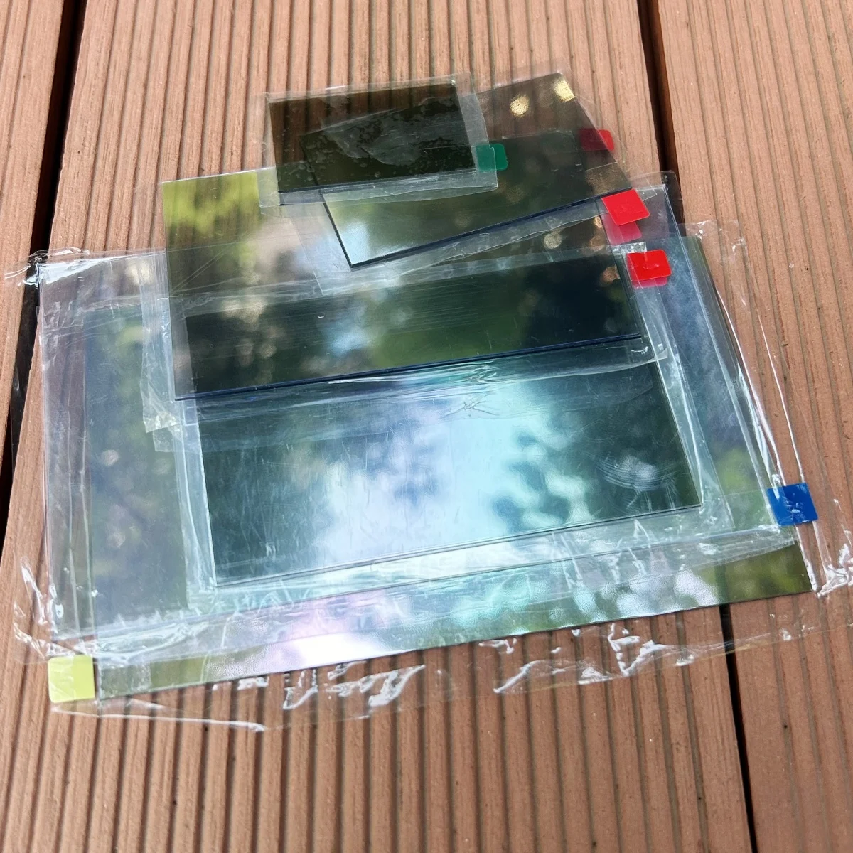 Heat Insulation Glass Lens 96X60X1.2mm Thermal-isolating Polarized LCD Projector Repair Replacement DIY Polarizer
