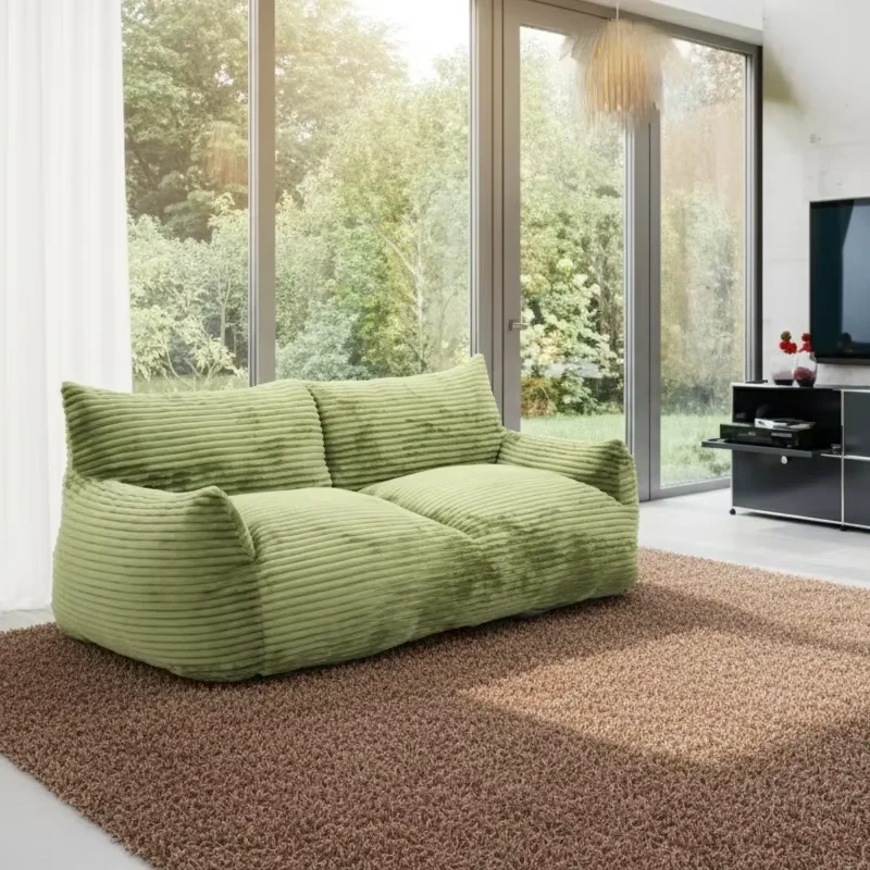 Modern Fabric Upholstered Vacuum Compressed Sofa Set-Villa Use | Fast Rebound Durable Compression