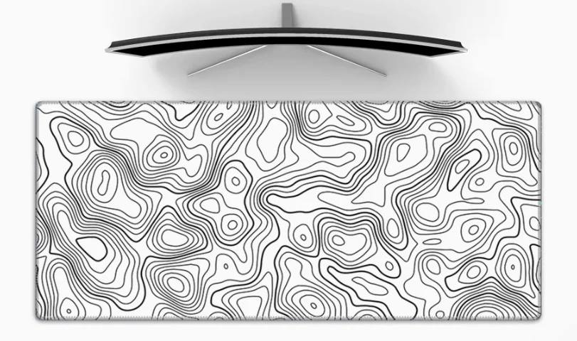 Mausepad Blue Anime Mouse Mats Gaming Mat Pad on The Table Gamer Accessories Keyboard Pad Art Table Rug Desk Mat Mouse Carpet