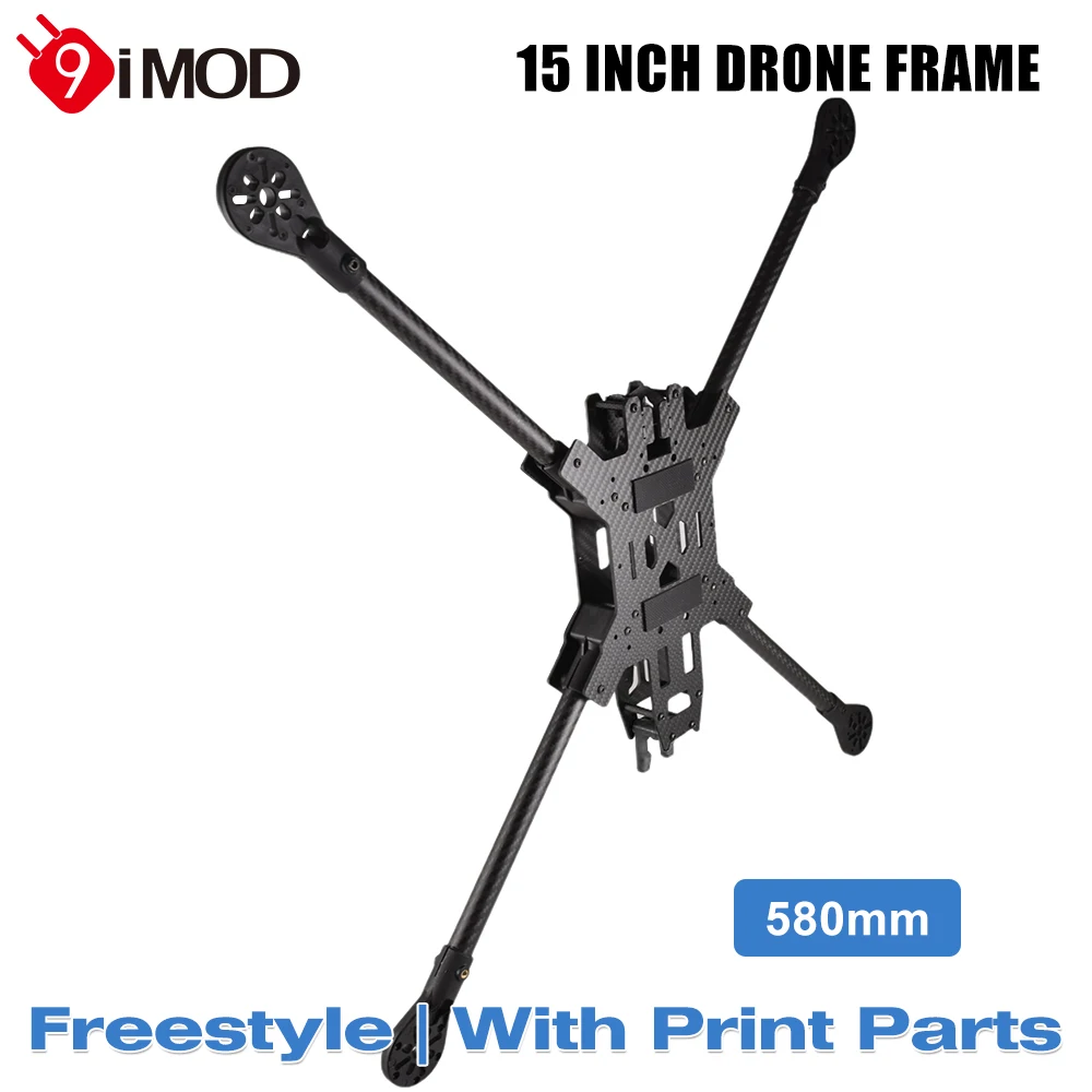 9IMOD 15inch FPV Racing Drone Fram 580mm Carbon Fiber Quadcopter FPV Freestyle Frame