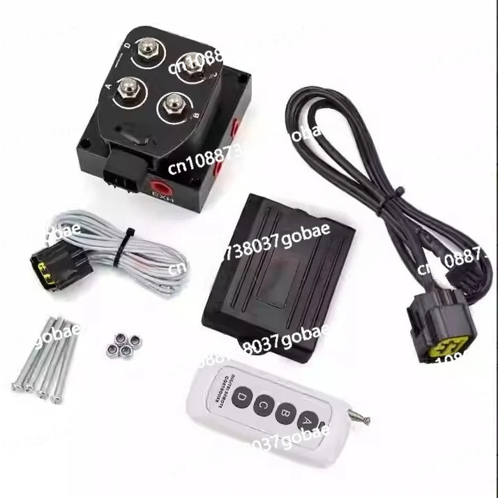 Automobile modification parts with air suspension system shock absorber four-position solenoid valve chassis solenoid valve