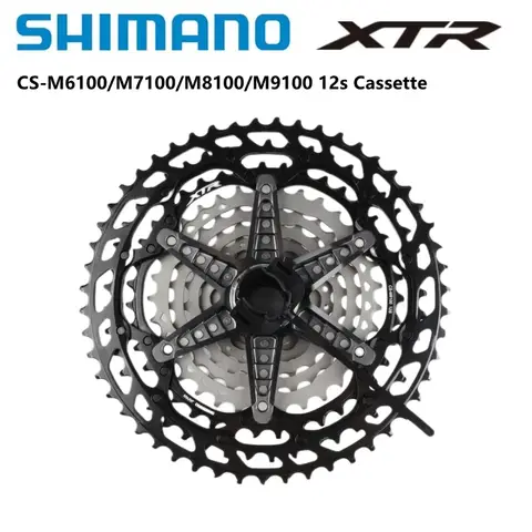 Shimano M6100 M7100 M8100 M8200 M9100 Cassette MS 12 Speed DEORE SLX XT XTR Series 12s 10-51T/10-45T For Mountain Bike Ride Part