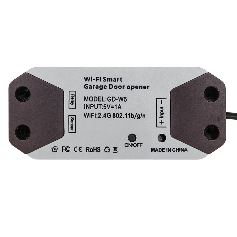 

Ewelink Wifi Smart Garage Door Opener Switch Garage Door Controller APP Remote Control No Hub Require