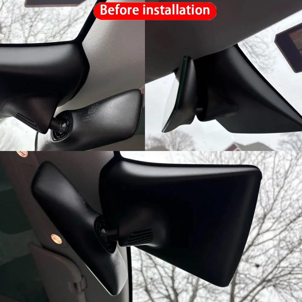 for Tesla Model 3 2017~2025 4K 2160P Dash Cam Front Rear Car Camera DVR Wifi Plug & Play Video Recorder Loop Recording