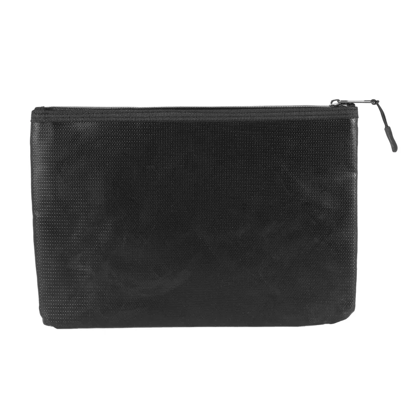 10X Fireproof Document Bags, Waterproof And Fireproof Bag With Fireproof Zipper For Ipad, Money, Jewelry, Passport