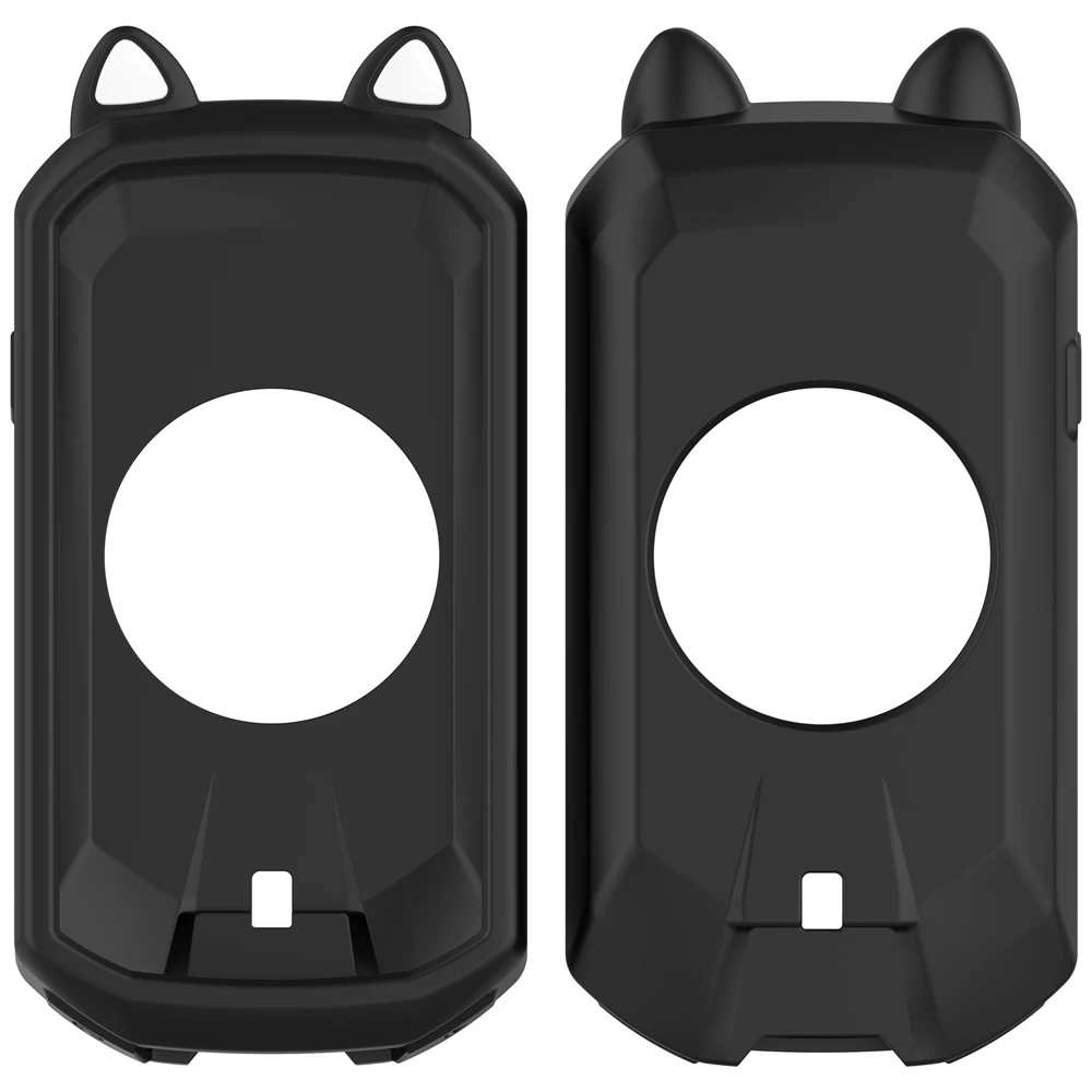 Custodia protettiva in silicone per Garmin Edge 1050 Cat Ear Soft Edge Shell Custodia protettiva antipolvere Accessori per la pelle