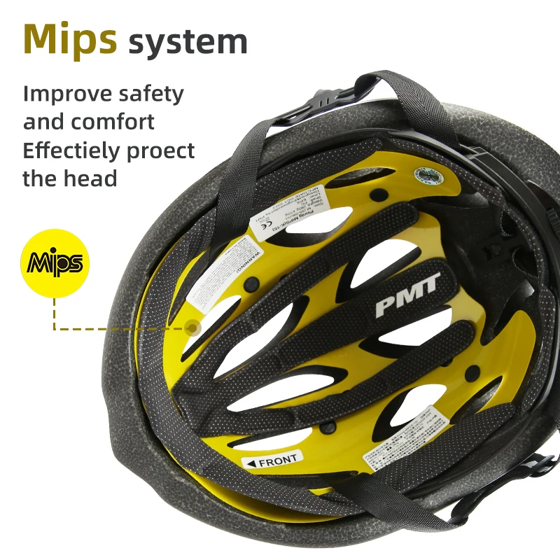 PMT MIPS System Riding Helmet For Men Women Safety Helmet Adjustable Bicycle/Scooter/Skating Ultralight Helmet Capacete Ciclismo