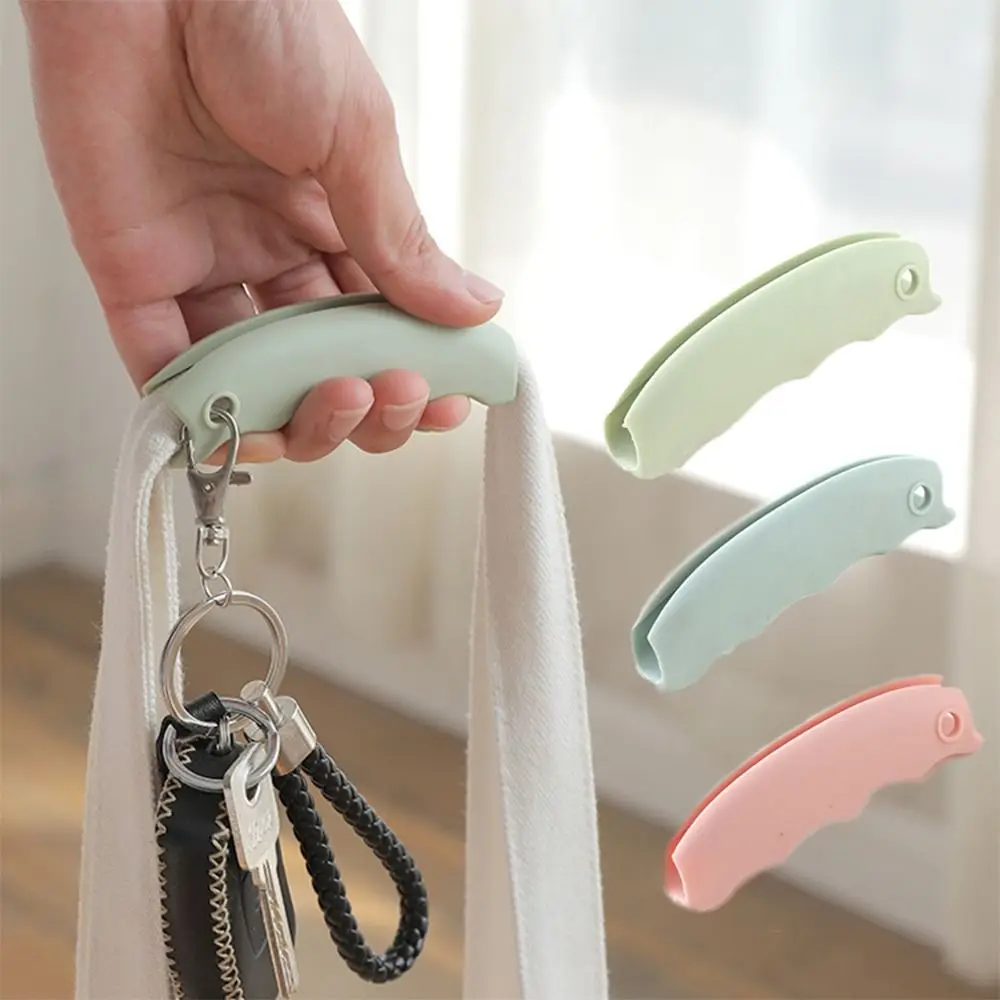 Practical Silicone Shopping Bag Lifter Labor-saving Protect Hands Grocery Bag Holder Bag Handle Carry Clip School Office