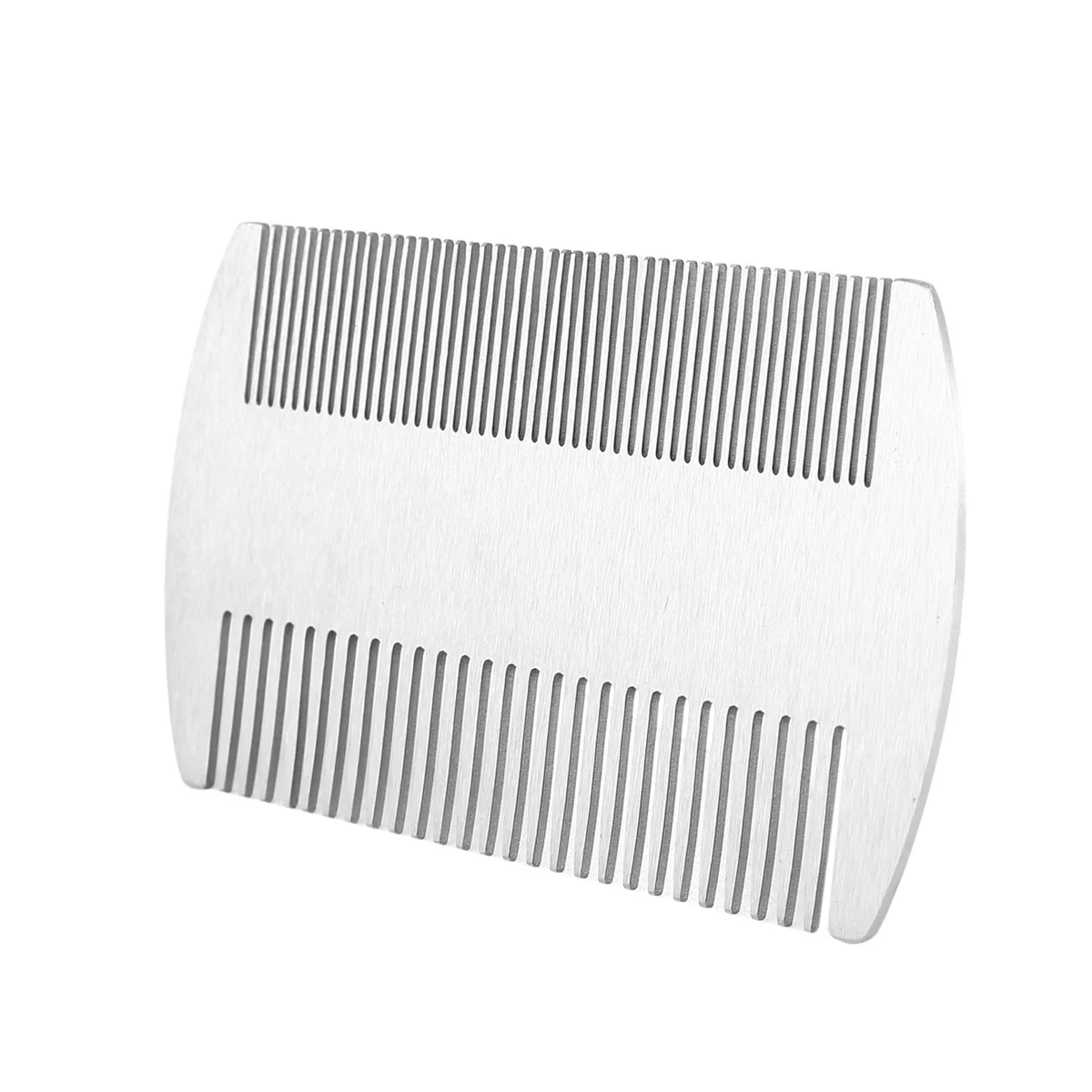 FZFZ 6X Dual Action Edc Credit Card Size Comb Wallet Comb Pocket Comb Anti-Static Hair Comb Beard Mustache Comb for Man