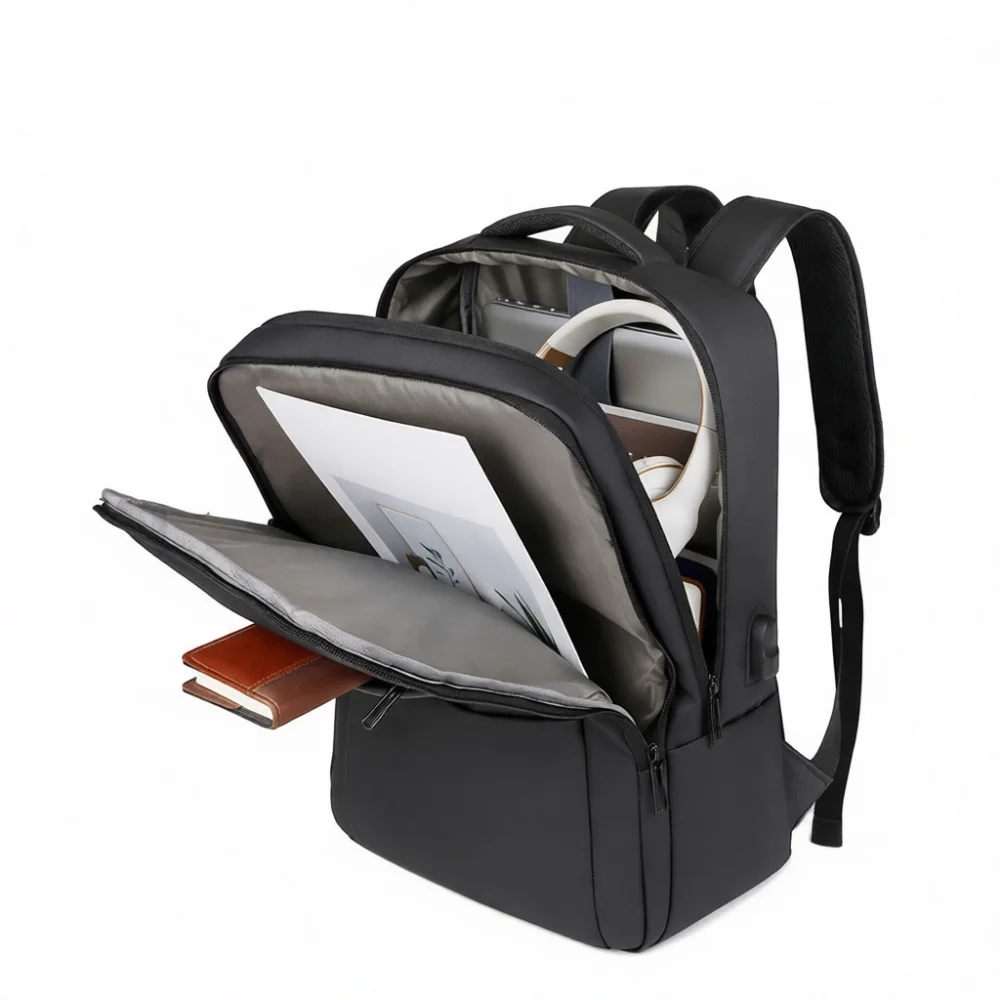 Waterproof Casual Backpack Travel Rucksack For Laptop Notebook College Students Stylish Urban Commuter Bag Durable School Pack