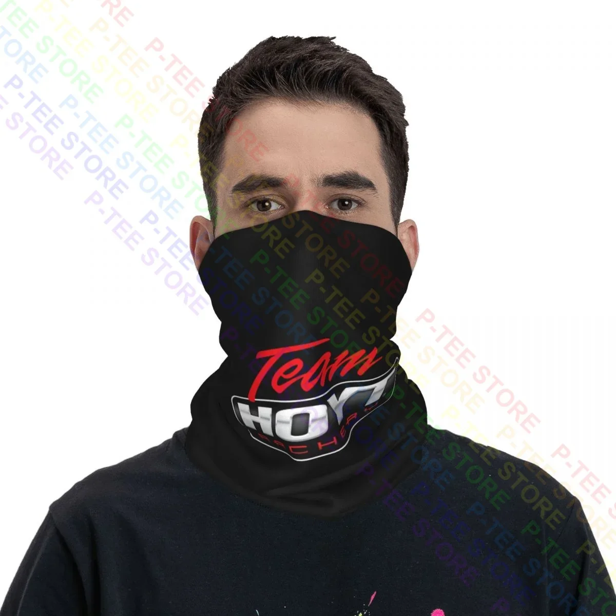 Team Hoyt Tiro con l'arco Logo Simbolo Caccia Cacciatore Ghetta per il collo Bandana Sciarpa Maschera Semplice Pesca Traspirante