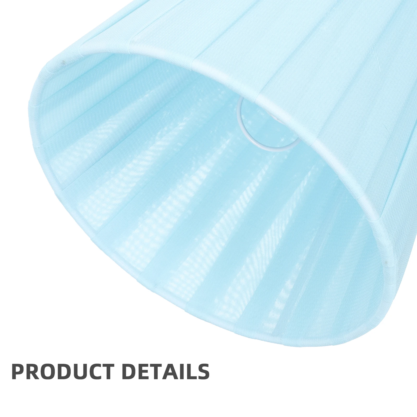 

Cover Shade Accessories Desk Lamp Light Accessory Fashion Blue Fabric Chic Cloth Lampshade Work