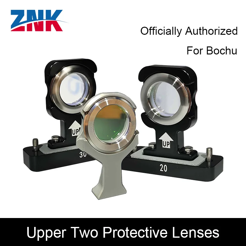 

ZNK Boci Original Black King Kong Upper Two Protective Lens Drawer Component for Bochu Laser Cutting Head