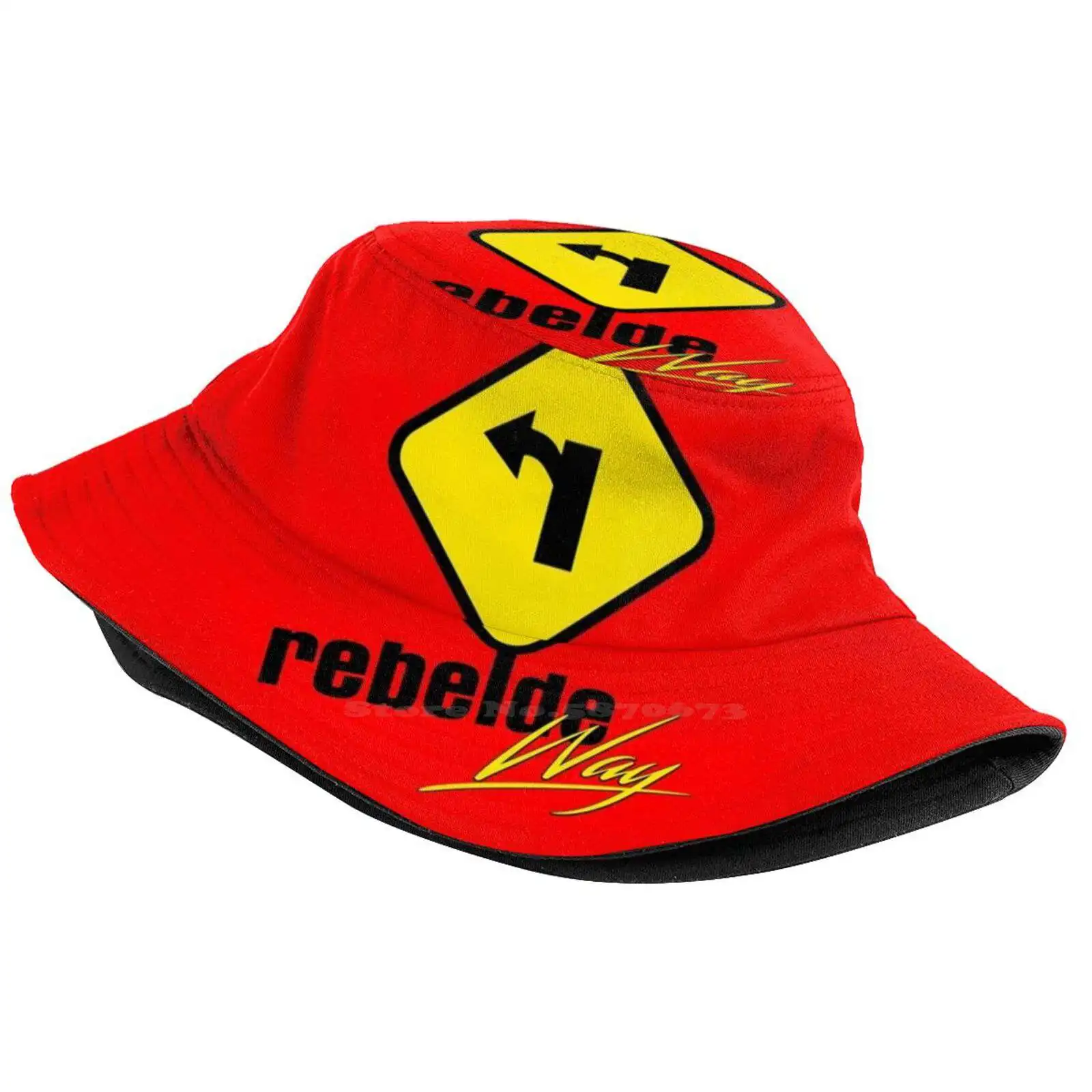 Rebel Way Unisex Fashion Women Men Breathable Bucket Hats Rebel Elite Argentina Argentinian Cris Brunette Erreway Music Group