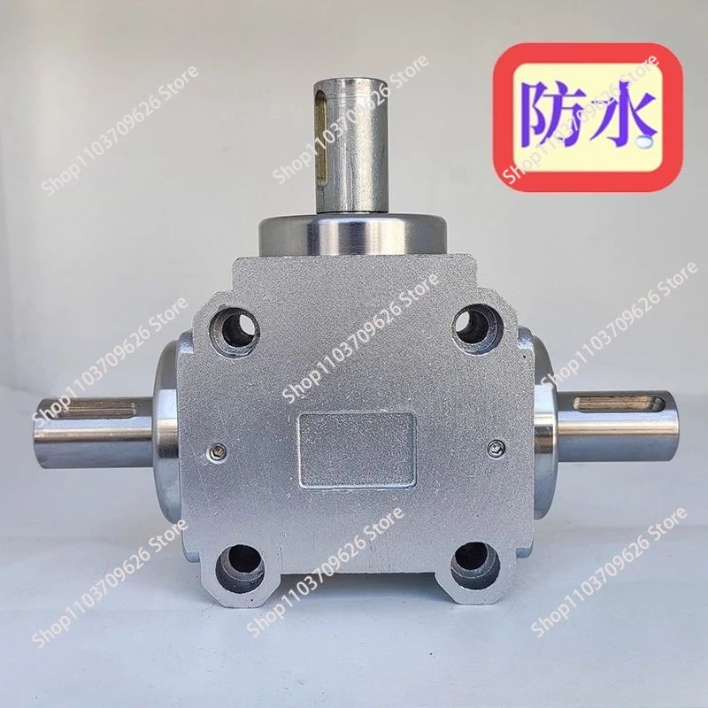 Stainless Steel Right Angle Steering Box Cast Steel Gearbox 40N.M Large Load 2.5 Module 16 Teeth 90 Degree Commutator Gear BB