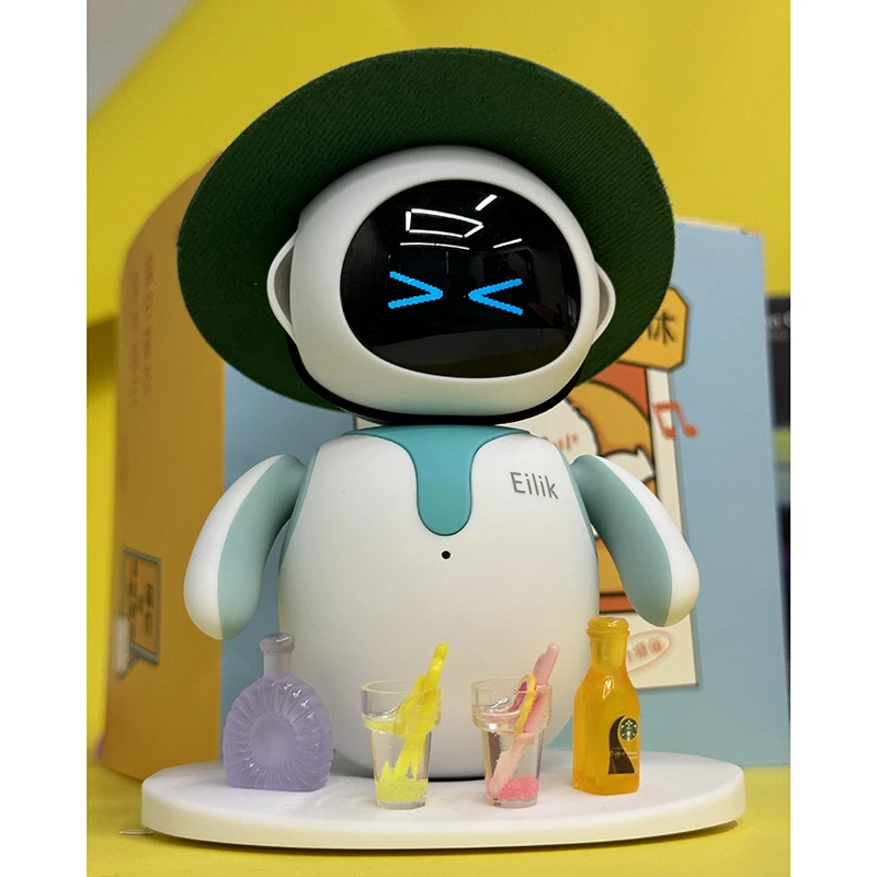 Eilik Smart Robot Home Ai Interactive Robots Emo Accompany Spanish Voice Electronic Toy Mini Android Ios Children Christmas Gift