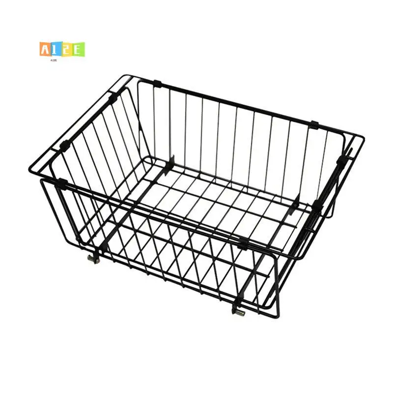 

A12E-Camping Folding Basket For IGT Unit Table Portable Camping Table Storage Basket