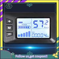 Upgraded Electric Bike Ebike Accessories Controller G51 LCD Display 5Pin Electric Scooter Accelerator Waterproof Connector