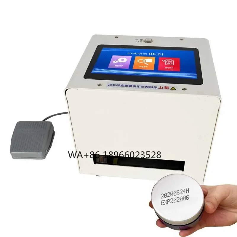 L3  Handheld expiry bar production date concave convex surface printing bottle QR code batch number desktop inkjet printer