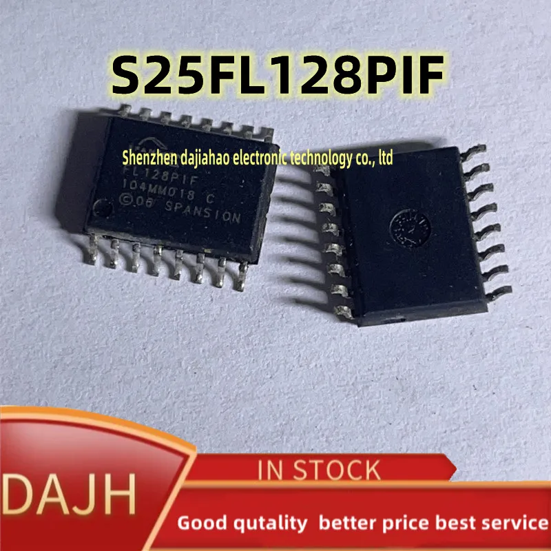 1PCS/LOT S25FL128PIF measured FL128PIF can shoot 16M straight and route the FLASH chip SOP16