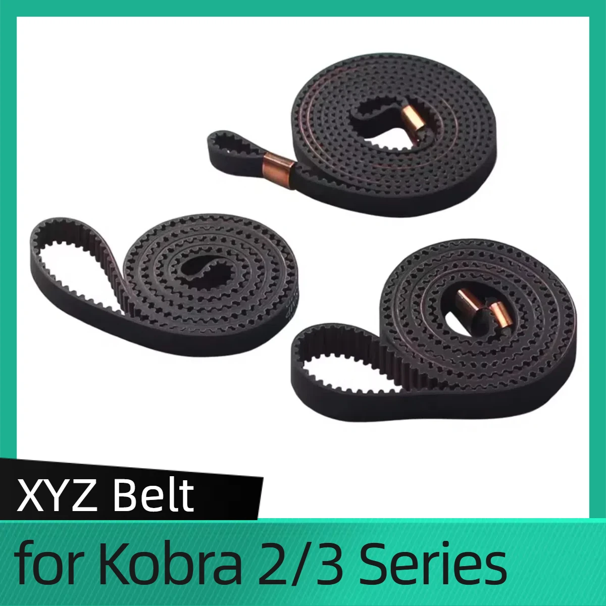 XYZ Belt for Anycubic Kobra 3/Kobra 2 3D Printers 2GT Open Synchronous Belt Replacement