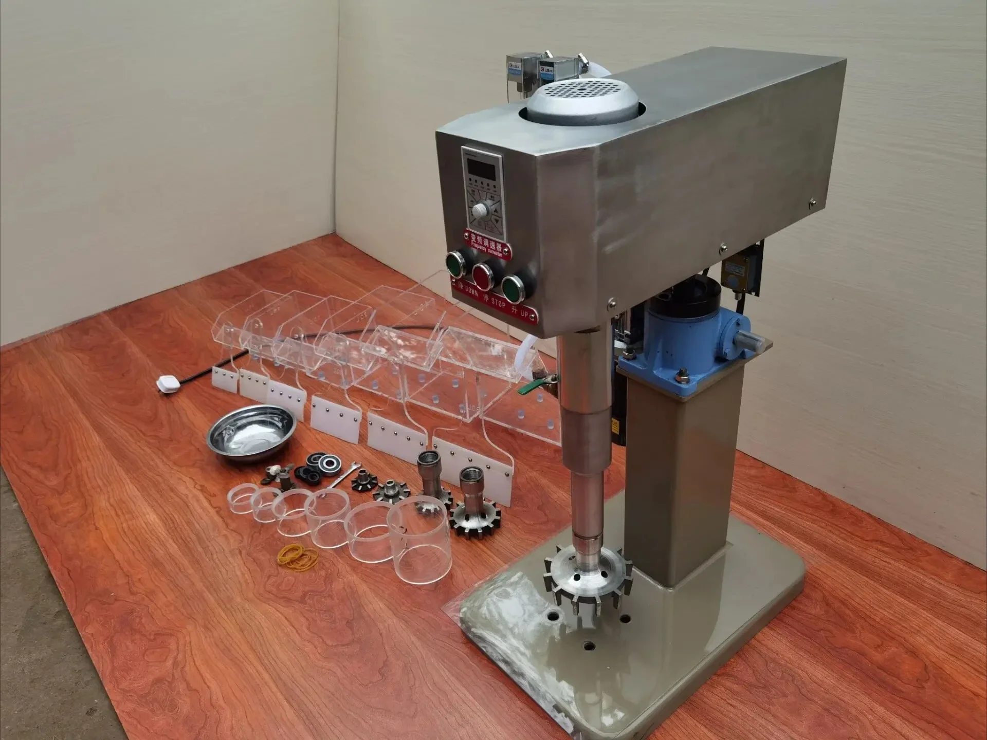New Design D12 Laboratory Flotation Machine Mineral Processing Separation Equipment with Stainless Steel Acrylic Tanks
