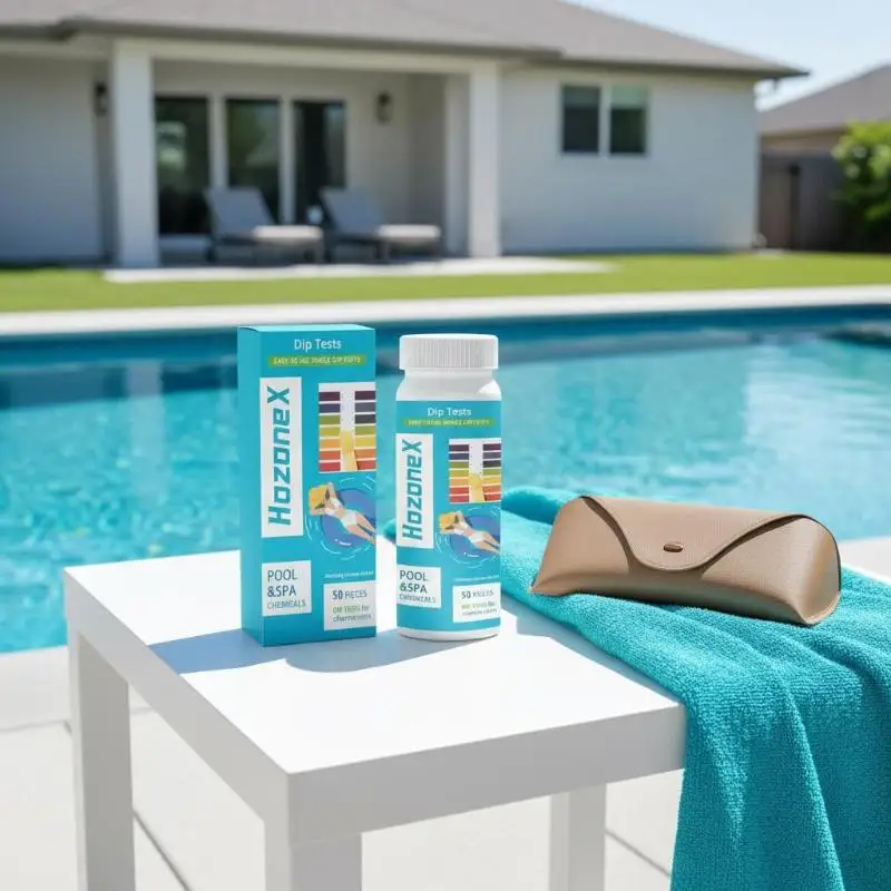 New 50Pcs 3 In 1 Pool Test Strips For Maintaining Water Quality High Accuracy Pools Testing Paper Swimming Pool Tester C5AD