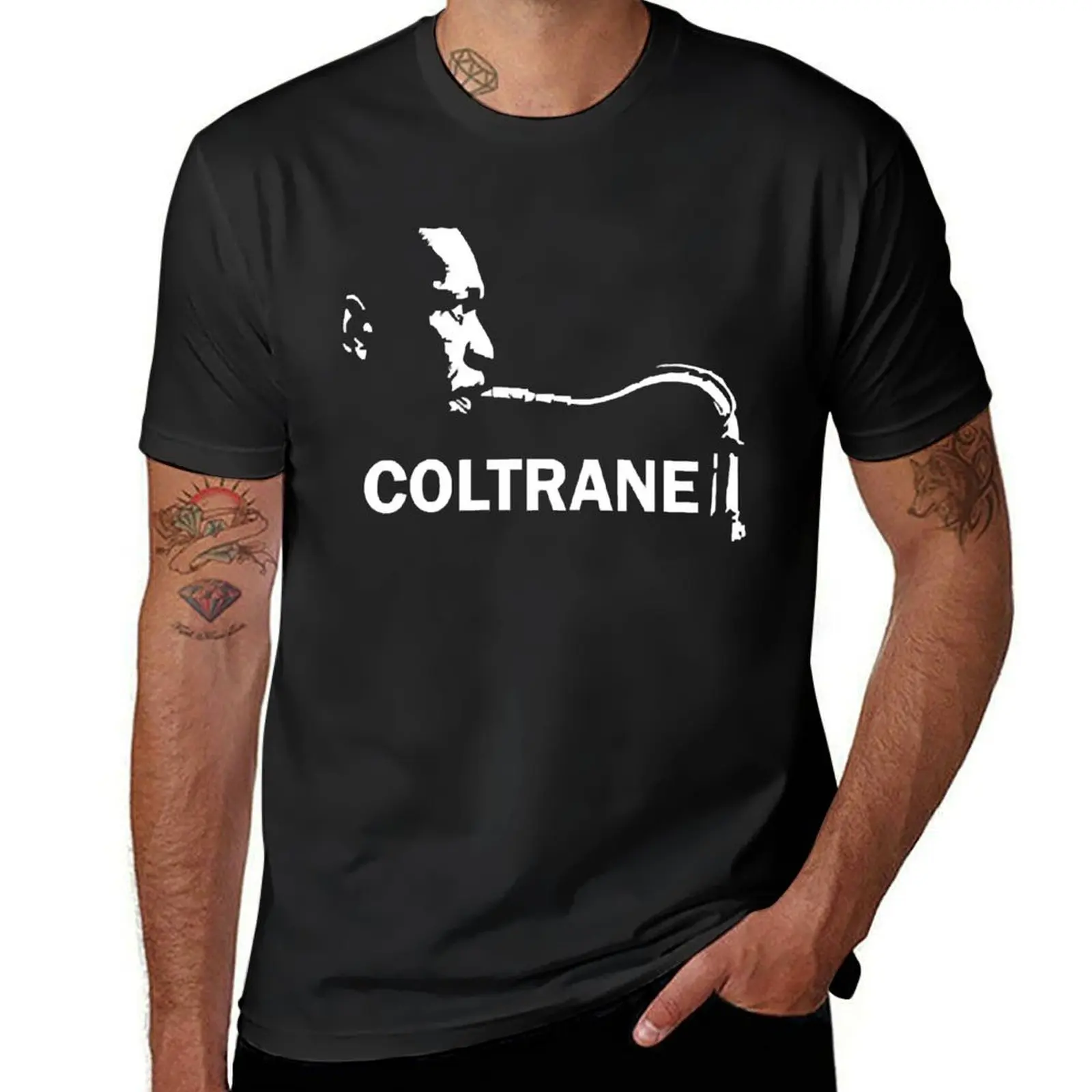 John Coltrane T-Shirt funnys Short sleeve tee aesthetic clothes Aesthetic clothing fitted t shirts for men