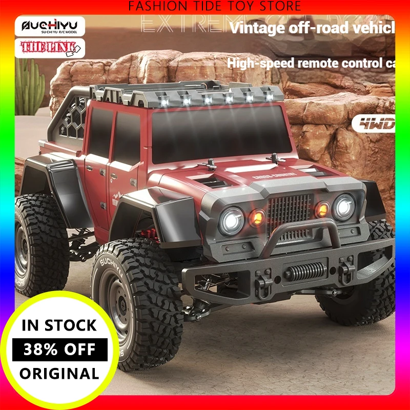 

New 1/16 Scy-16104 Retro Wrangler Rc Car 4wd Brushless Or Brush Electric High Speed Off-Road 70km/H Or 40km/H 2.4g Rc Cars Drift