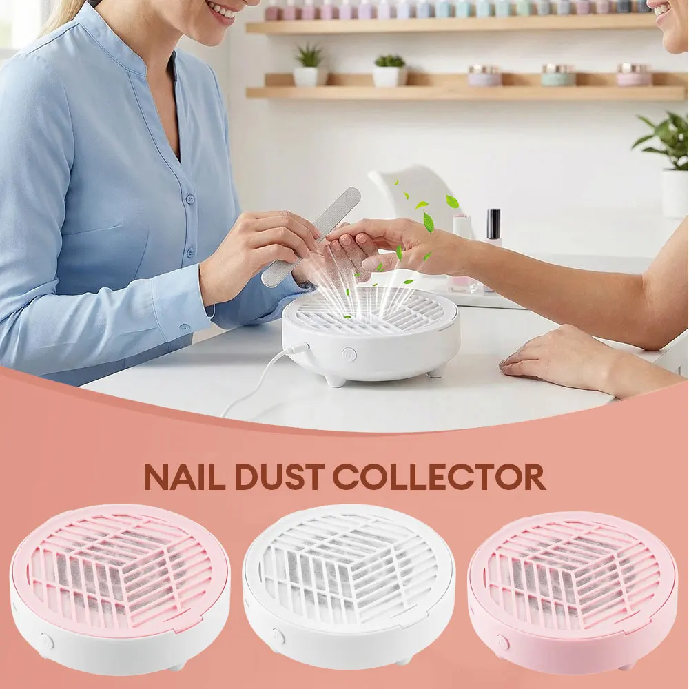 

Мини-пылесборник для ногтей 3700 об/мин, высокоскоростной пылесос для маникюра, вытяжка для ногтей с фильтрующим элементом