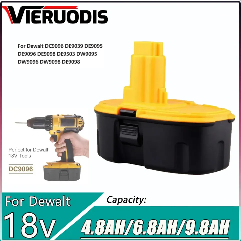 

18V Tool Battery Replaceable and Rechargeable for DeWalt Dc9096 De9039 De9095 Dw9098 De9503 Dw9096