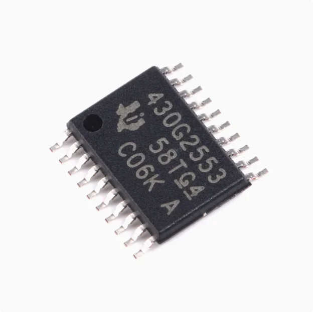 1pcs Original Genuine TSSOP20 MSP430G2553IPW20 16-bit Microcontroller (MCU)