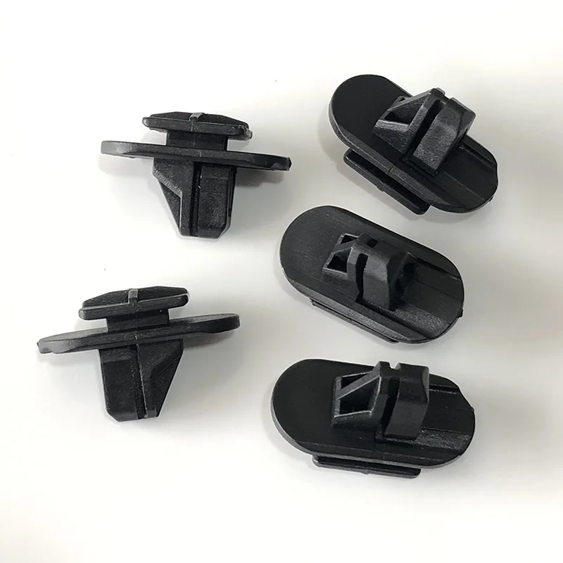 5/10pcs Auto Clips For Volvo S40 S80 S60 XC60 XC90 Car Door Guard Bottom Edge Side Skirt Plastic Fasteners Clips Accessories