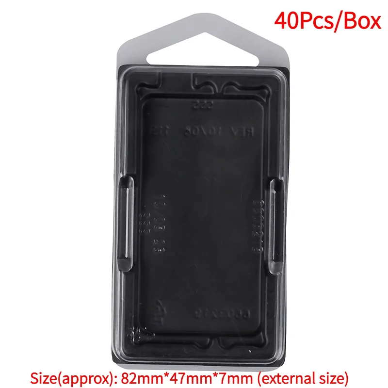 40Pcs/Box DRAM DDR DDR2 DDR3 Memory Module Case Box Holder Sodimm Packing Laptop