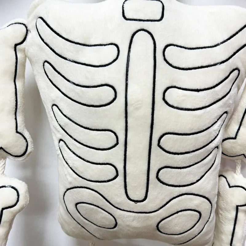 Halloween Horror Skull Plush Toys Happy Halloween Plush Fluffy Pillow Dolls Halloween House Door Decoration Stuffed Toy Plushie