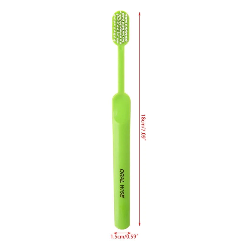 1pc Super hard bristles Tooth brush for Men Remove Smoke Blots color random