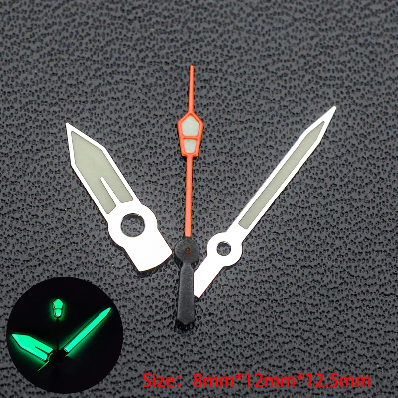 

NH35 Hands C3 Green Luminous Watch Hands 28.5mm Dial Fit NH34 NH36 NH35 7S26 Movement for SKX007 SPRD Men's Watches Repair Part