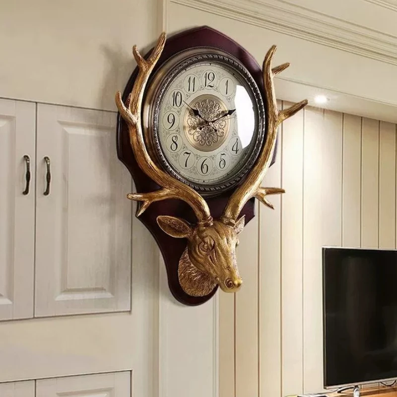 Minimalist Nordic Wall Watch Living Room Vintage Xenomorph Design Wall Watch Aesthetic Fashion Reloj De Pared Room Decorations