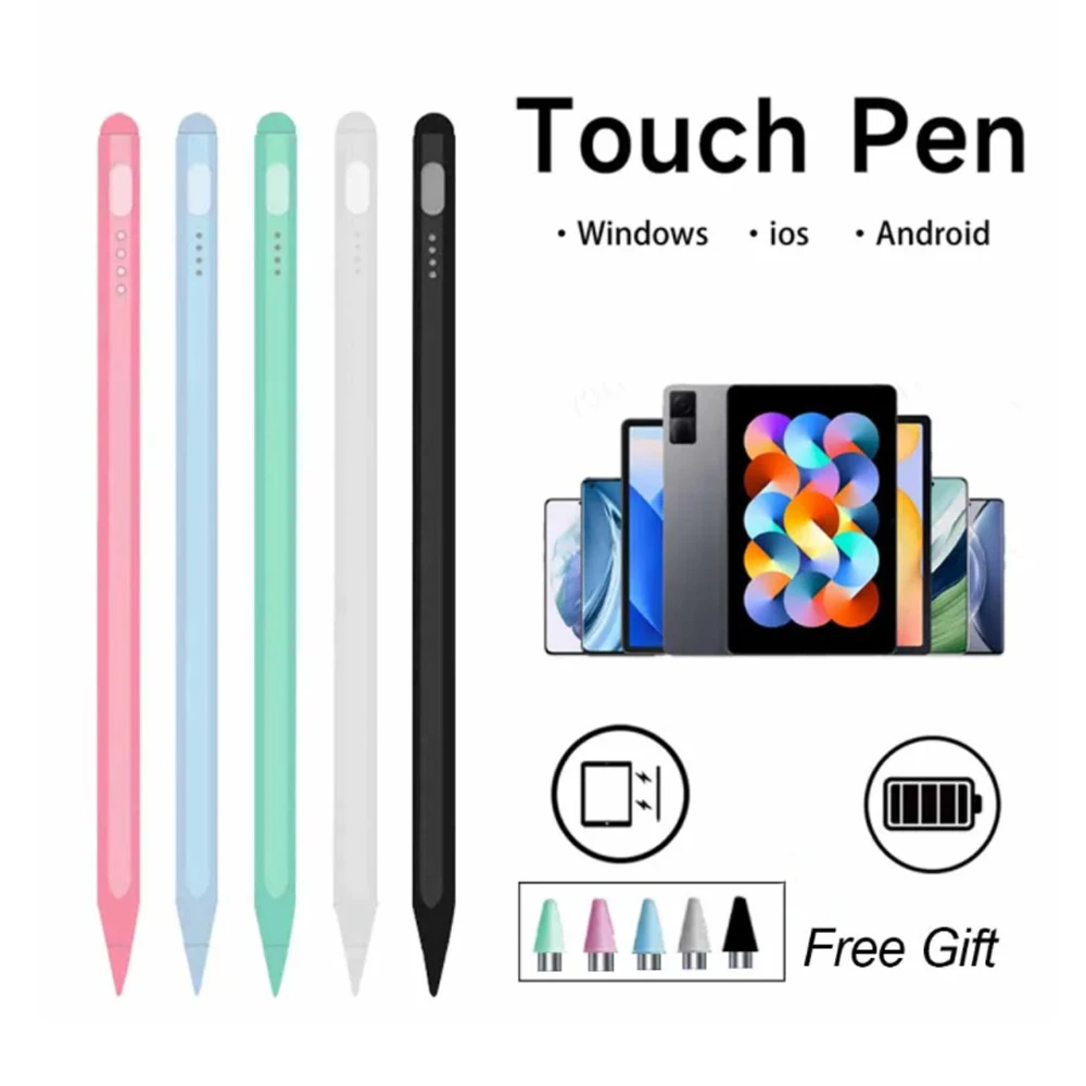 قلم قلم عالمي للكمبيوتر اللوحي ، قلم لمس للهاتف المحمول ، أندرويد ، iOS ، نوافذ ، باد ، قلم أبل ، ملحقات
