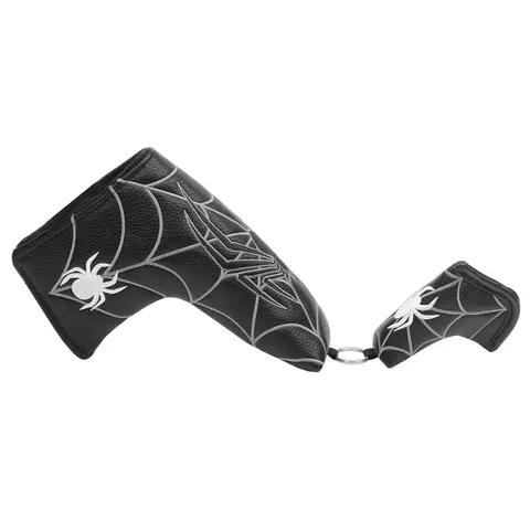 블랙 화이트 프리미엄 PU 가죽 자수 마그네틱 클로저 골프 블레이드 퍼터 커버 Best5