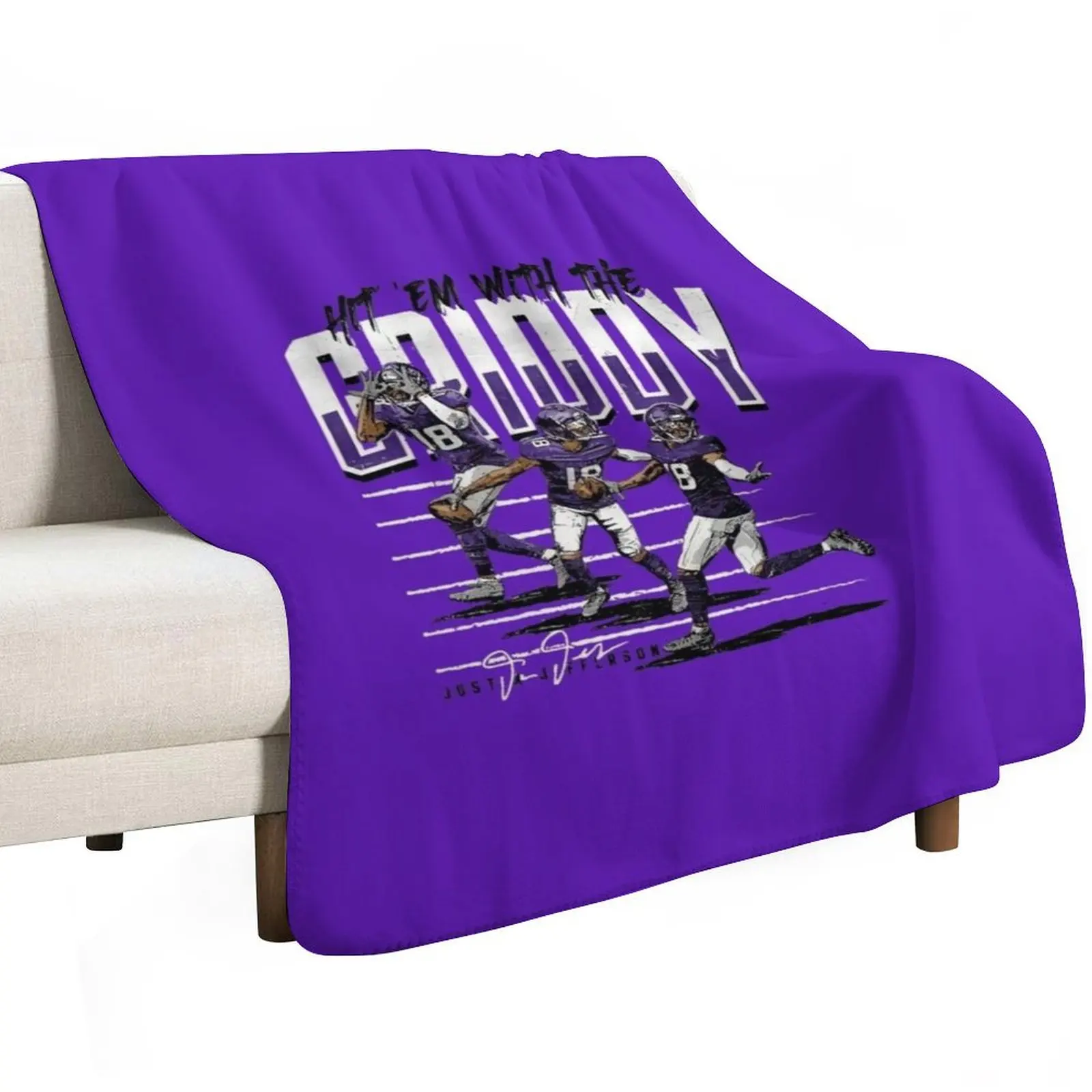 

Griddy dance Throw Blanket for winter sofa bed Decorative Sofas for babies Blankets
